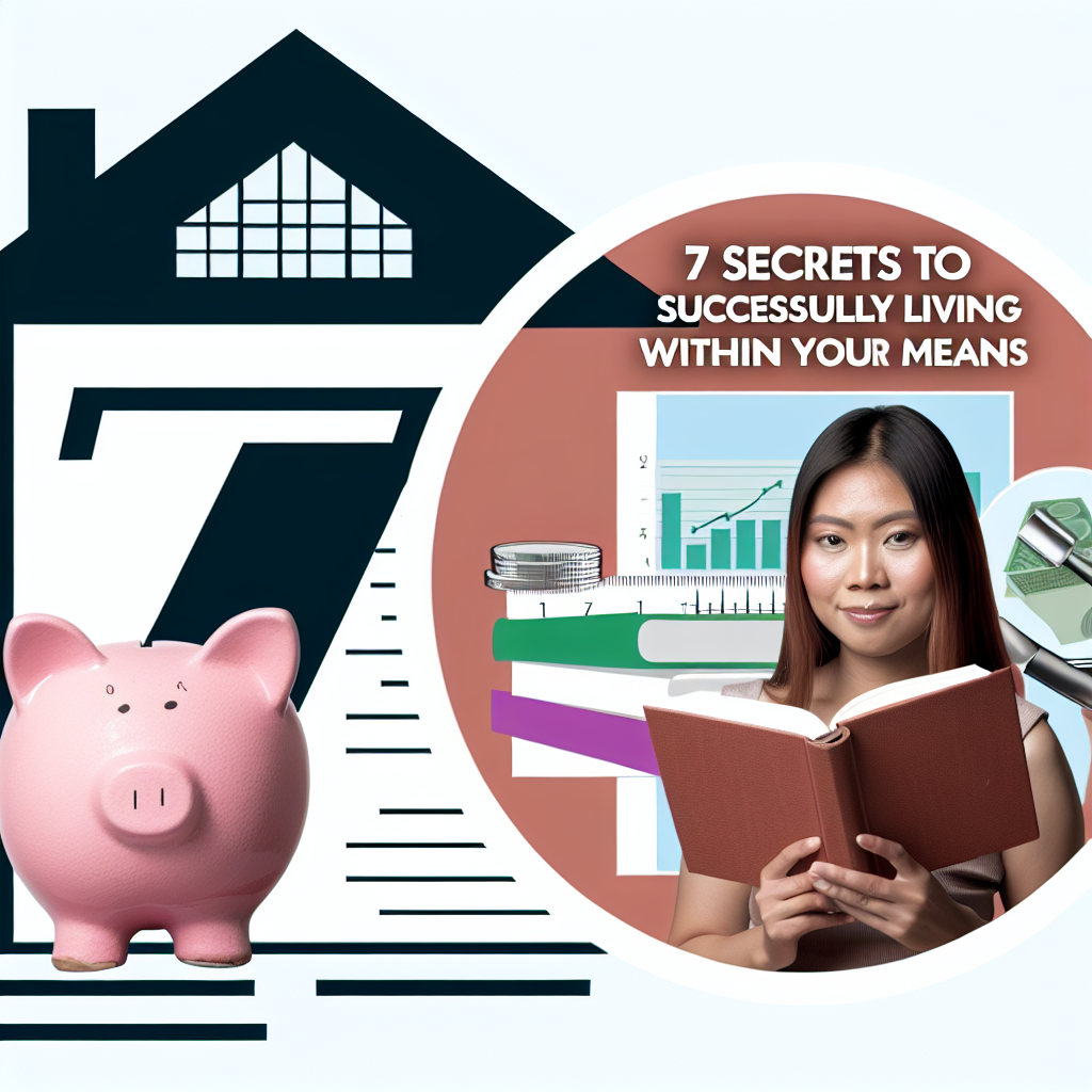 7 Secrets to Successfully Living Within Your Means
