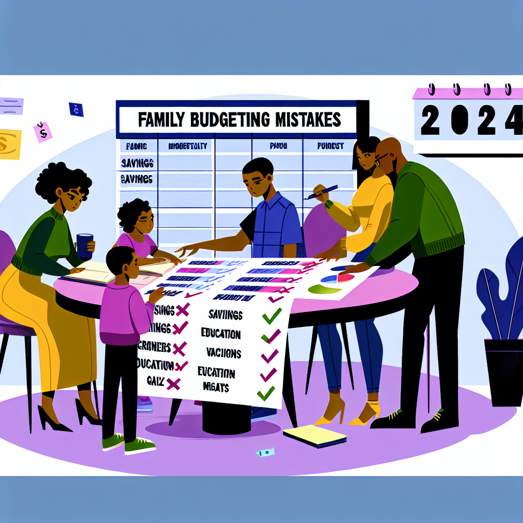 Family Budgeting Mistakes to Avoid in 2024