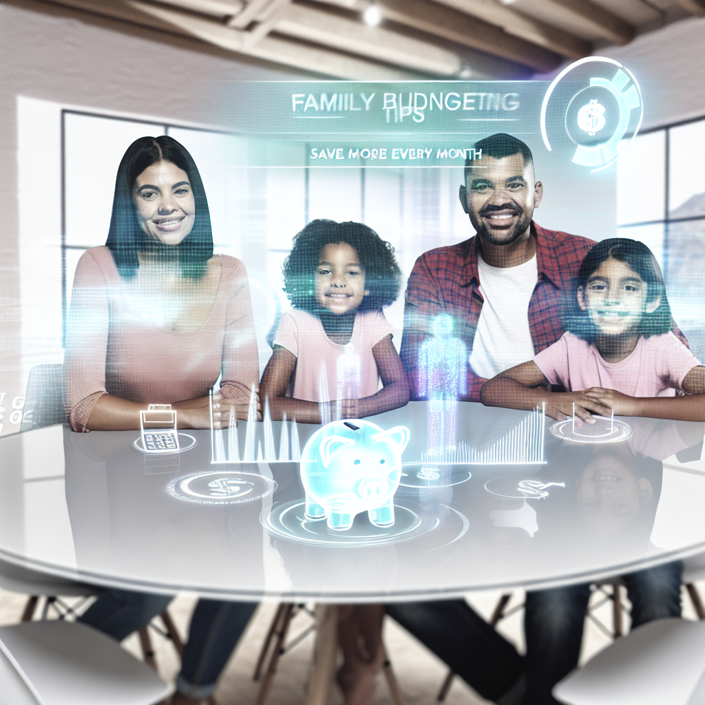 Family Budgeting Tips: Save More Every Month