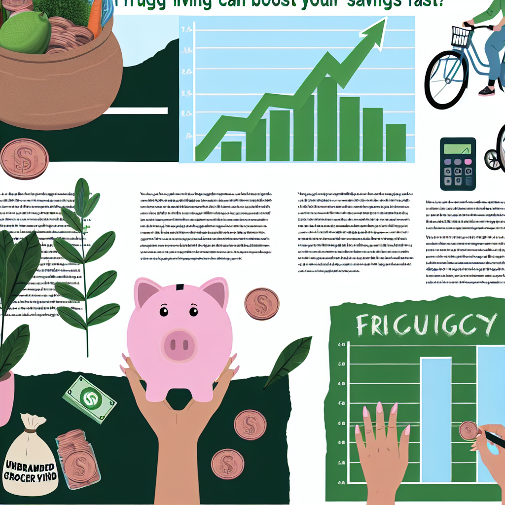 How Frugal Living Can Boost Your Savings Fast