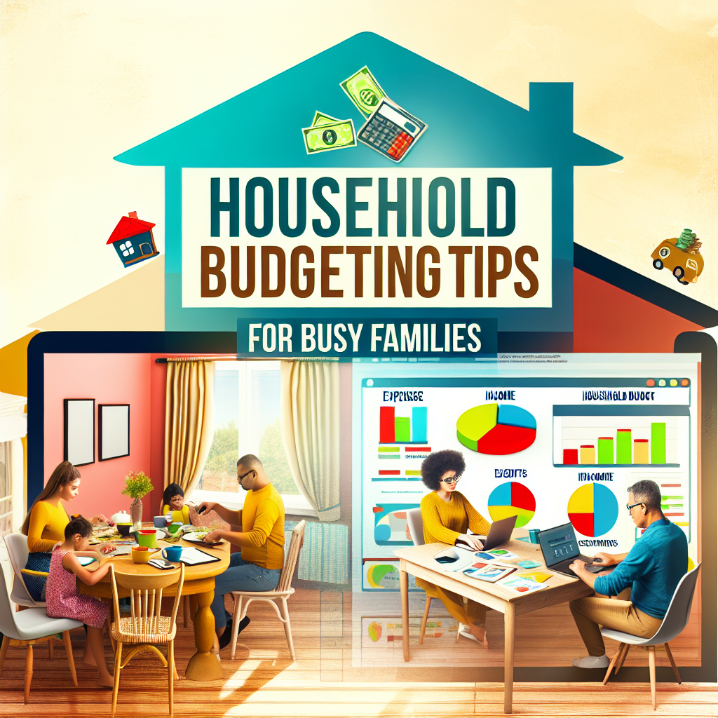 Ultimate Household Budgeting Tips for Busy Families